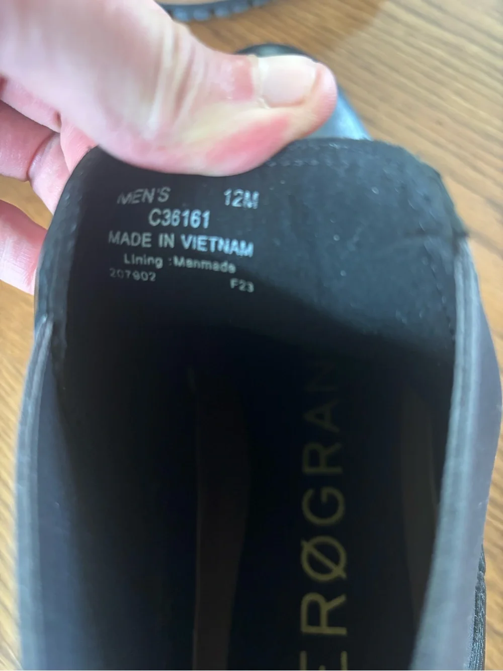 Men's Black Leather Chelsea Cole Haan Boots